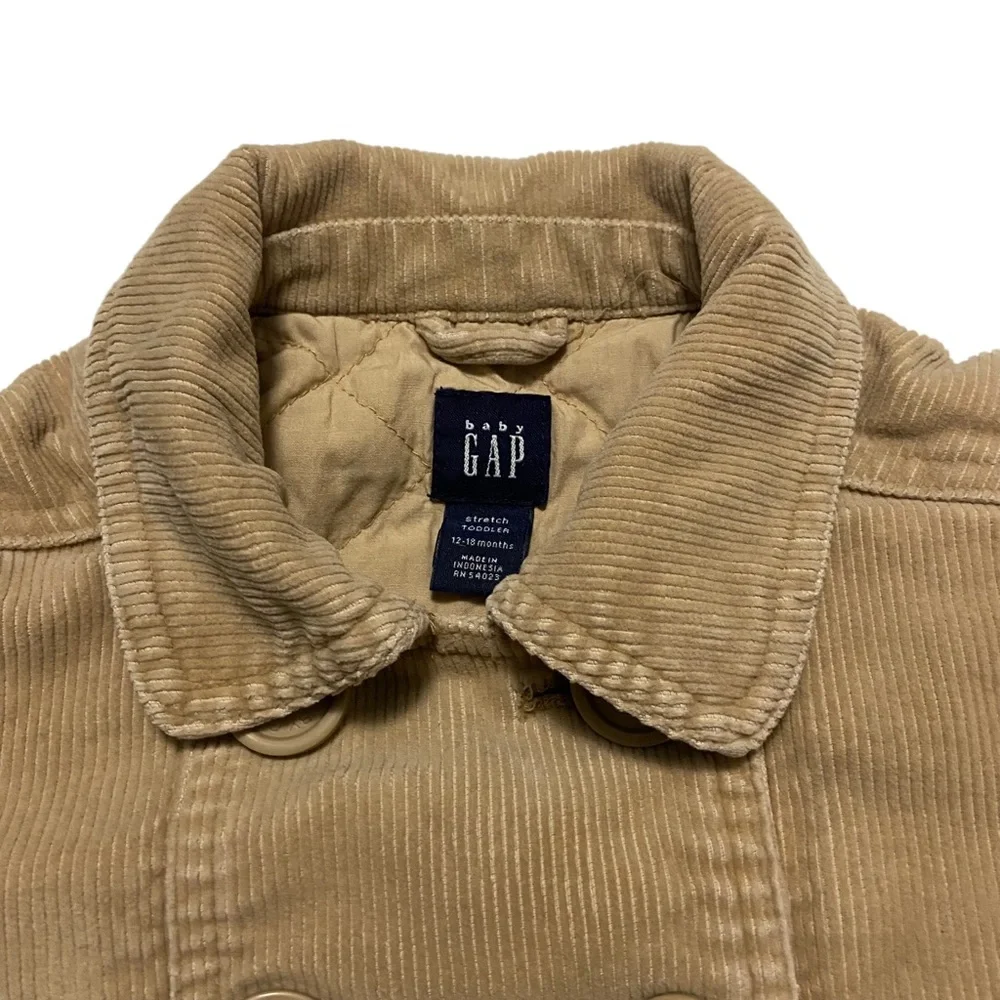 Baby Gap Corduroy Tan Jacket